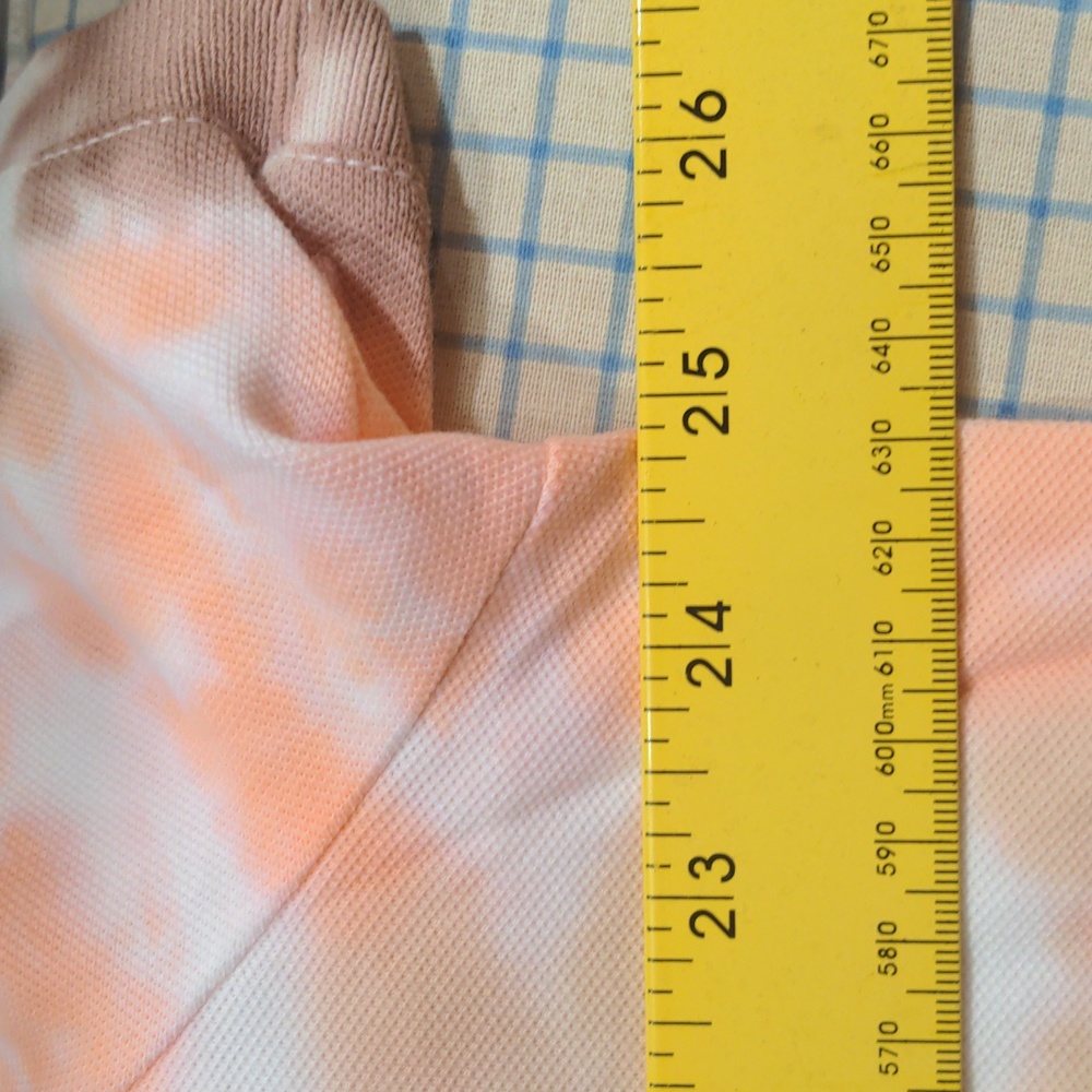 LANDS' END TIE DYE POLO 1X - Picture 8 of 9